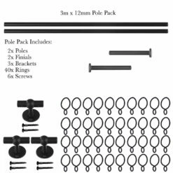 3m 12mm Button Pack In Beeswax -Jim Lawrence Sales 843bw 20