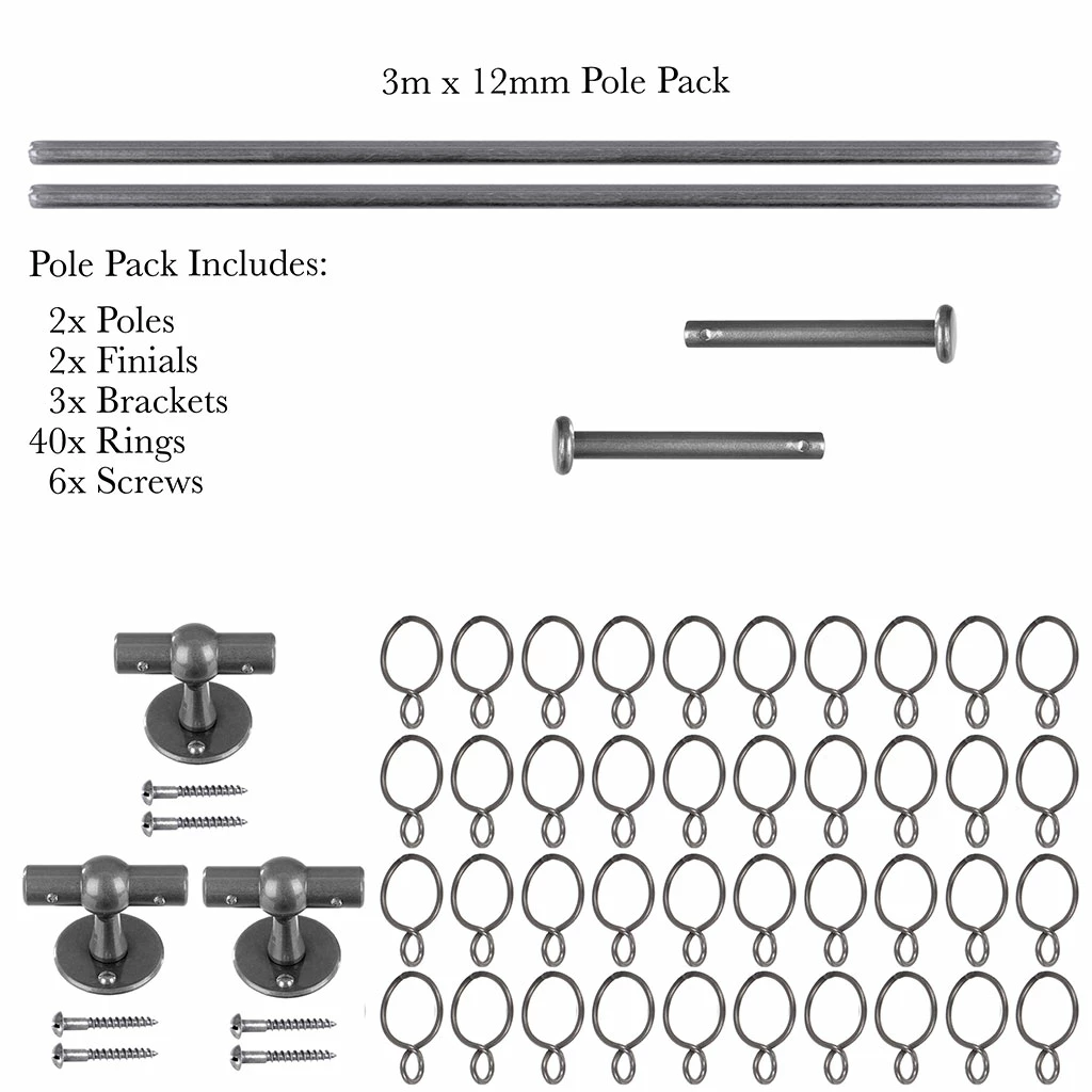 3m 12mm Button Pack In Polished 6 3m 12mm Button Pack In Polished - Image 4
