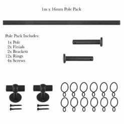 1m 16mm Button Pack In Beeswax -Jim Lawrence Sales 846bw 20