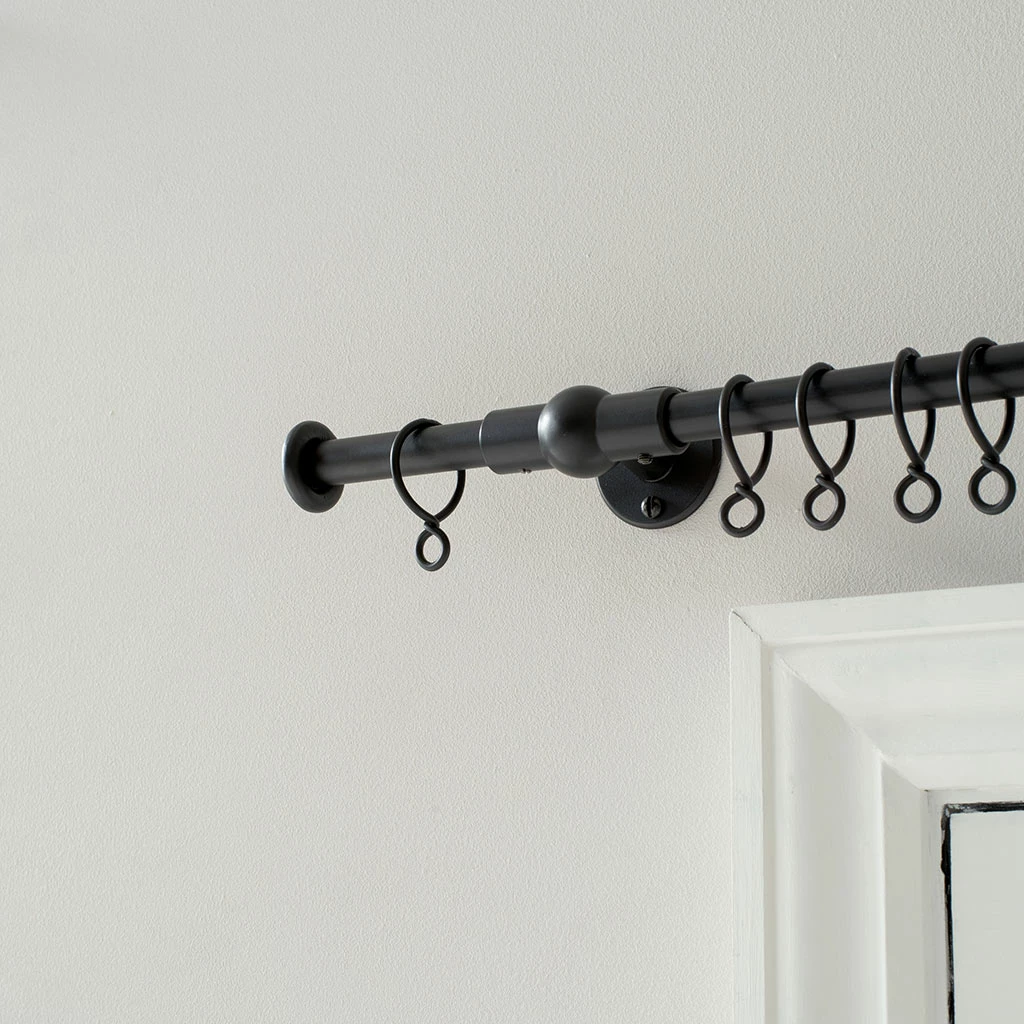 1m 16mm Button Pack In Matt Black 4 1m 16mm Button Pack In Matt Black - Image 2