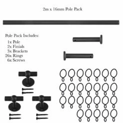 2m 16mm Button Pack In Beeswax 10 2m 16mm Button Pack In Beeswax -Jim Lawrence Sales 848bw 20