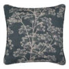 Cushion Cover In Indigo Cow Parsley -Jim Lawrence Sales SCCPIN 11