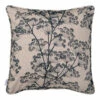 Cushion Cover In Reversed Indigo Cow Parsley 2 Cushion Cover In Reversed Indigo Cow Parsley -Jim Lawrence Sales SCCPINREV 11