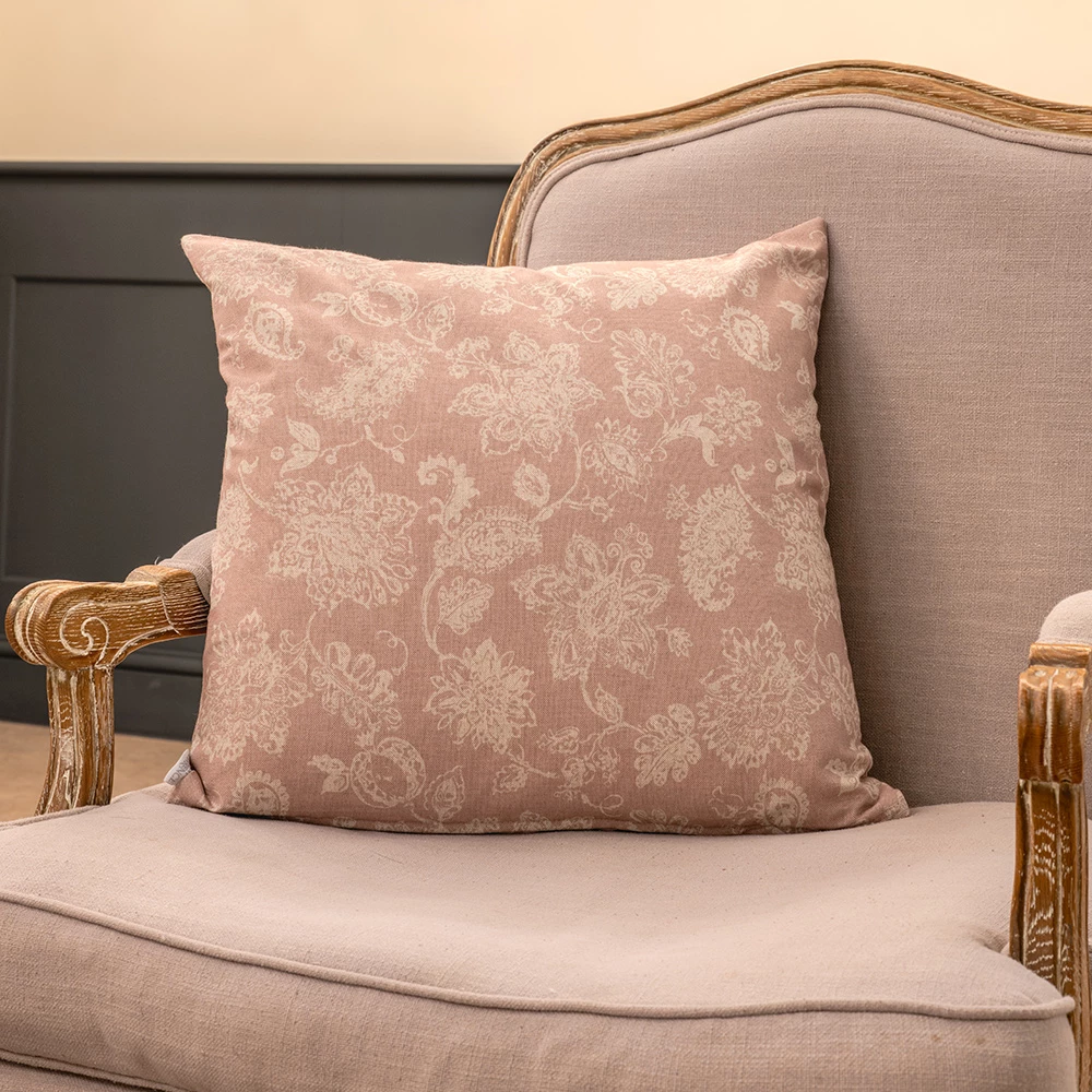 Cushion Cover In Dusky PInk Cavendish 4 Cushion Cover In Dusky PInk Cavendish - Image 2