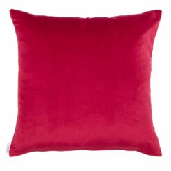 Cushion Cover In Raspberry Hunstanton Velvet