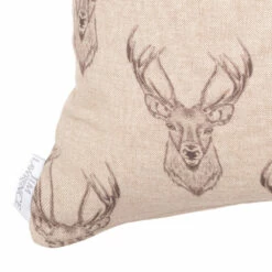 Cushion Cover In Natural Stag 9 Cushion Cover In Natural Stag -Jim Lawrence Sales SCSTNA 20