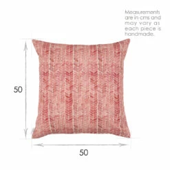 Cushion Cover In Red Watercolour Leaf 8 Cushion Cover In Red Watercolour Leaf -Jim Lawrence Sales SCWLRE 13