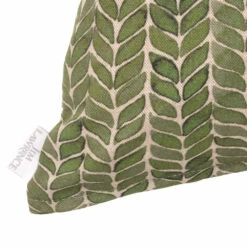 Cushion Cover In Rich Green Watercolour Leaf -Jim Lawrence Sales SCWLRG 20