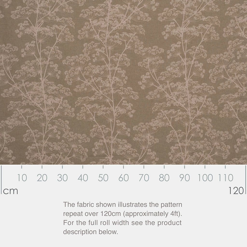 Cow Parsley Fabric In Soft Green 5 Cow Parsley Fabric In Soft Green - Image 3