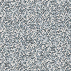 Spring Leaf Fabric In Indigo