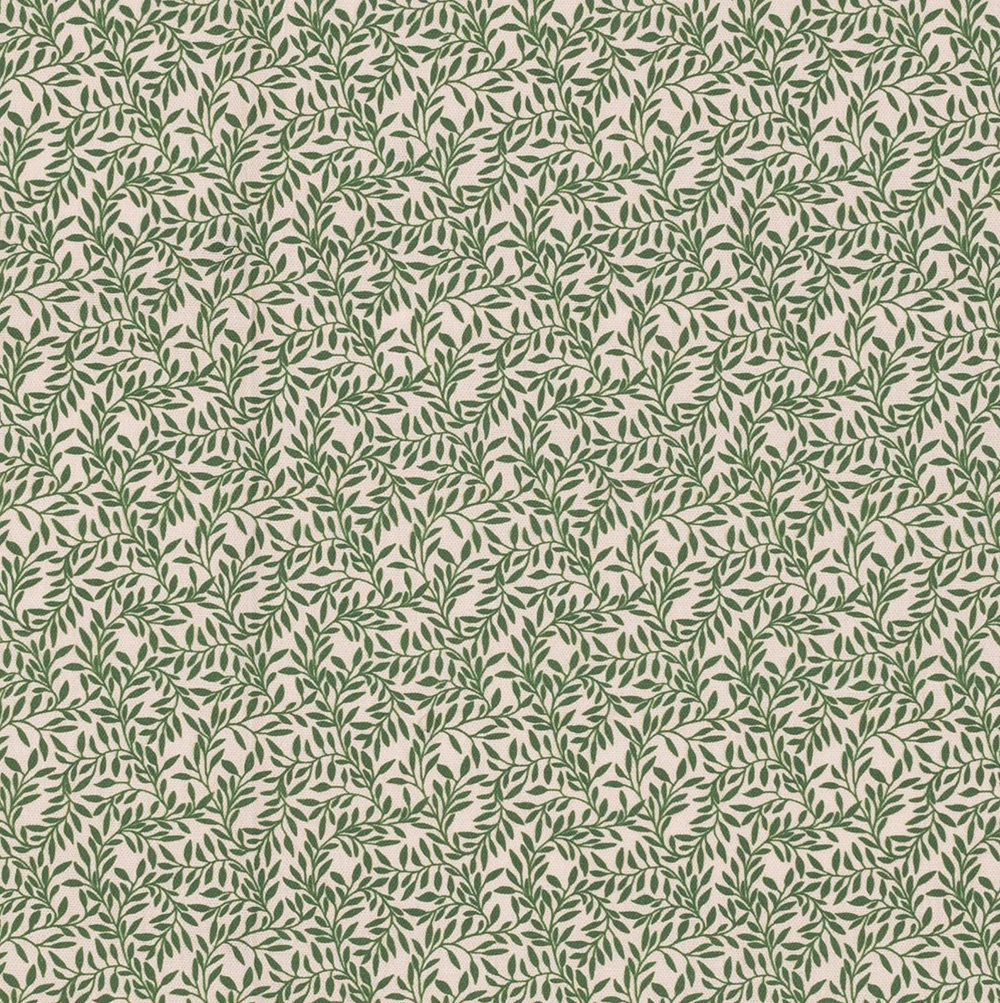 Spring Leaf Fabric In Rich Green 3 Spring Leaf Fabric In Rich Green