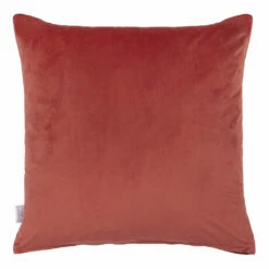 Cushion Cover In Burnt Orange Hunstanton Velvet