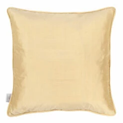 Cushion Cover In Buttermilk Plain Silk