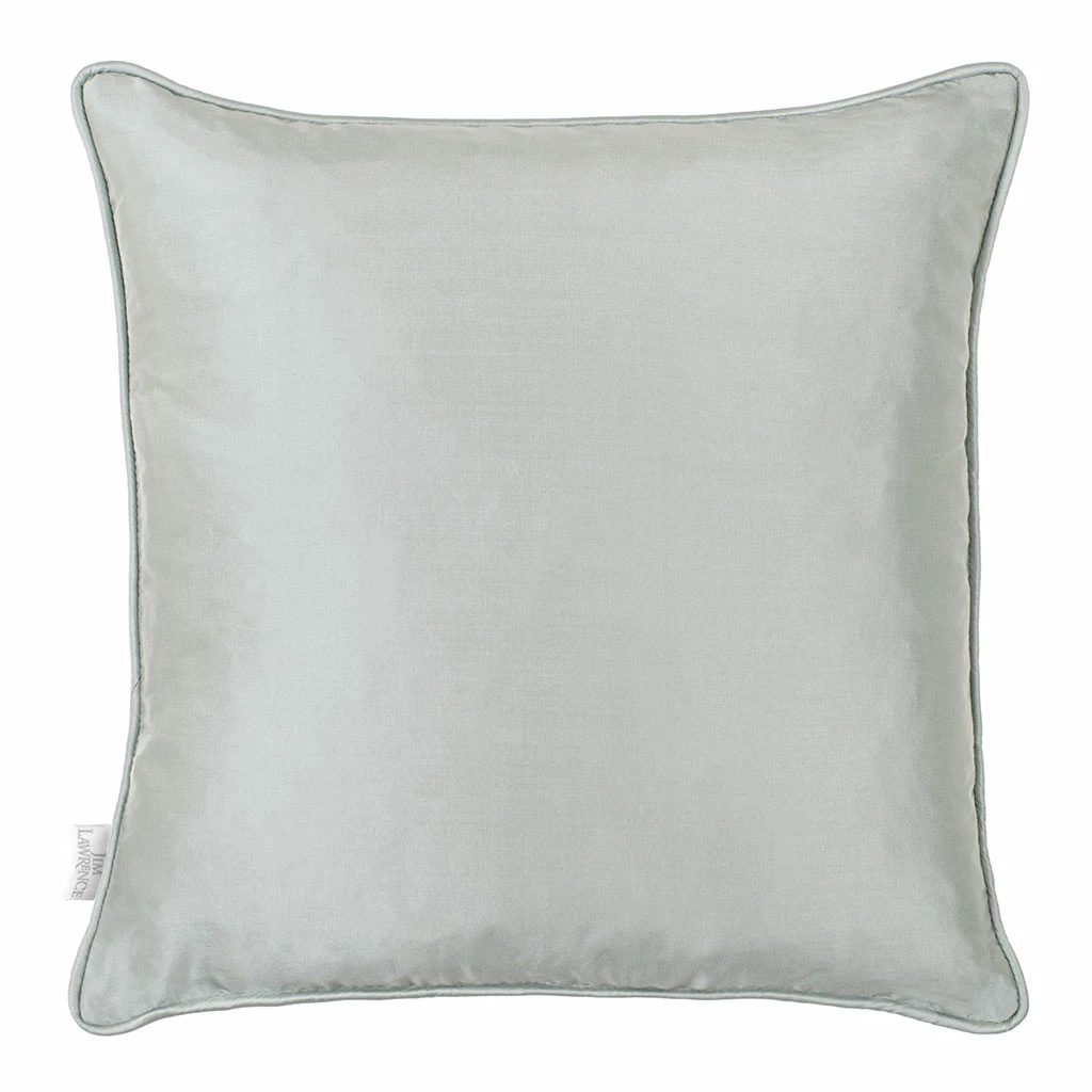 Cushion Cover In French Grey Plain Silk 3 Cushion Cover In French Grey Plain Silk