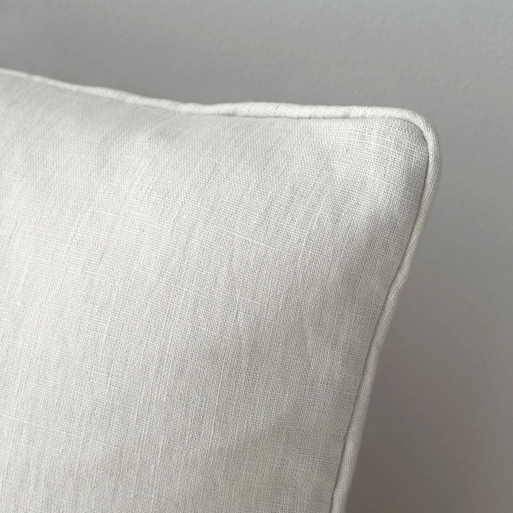 Cushion Cover In Soft Grey Waterford 5 Cushion Cover In Soft Grey Waterford - Image 3