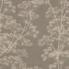 Cow Parsley Fabric In Soft Grey -Jim Lawrence Sales srcpsg 1