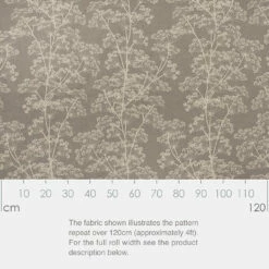 Cow Parsley Fabric In Soft Grey 6 Cow Parsley Fabric In Soft Grey -Jim Lawrence Sales srcpsg 2
