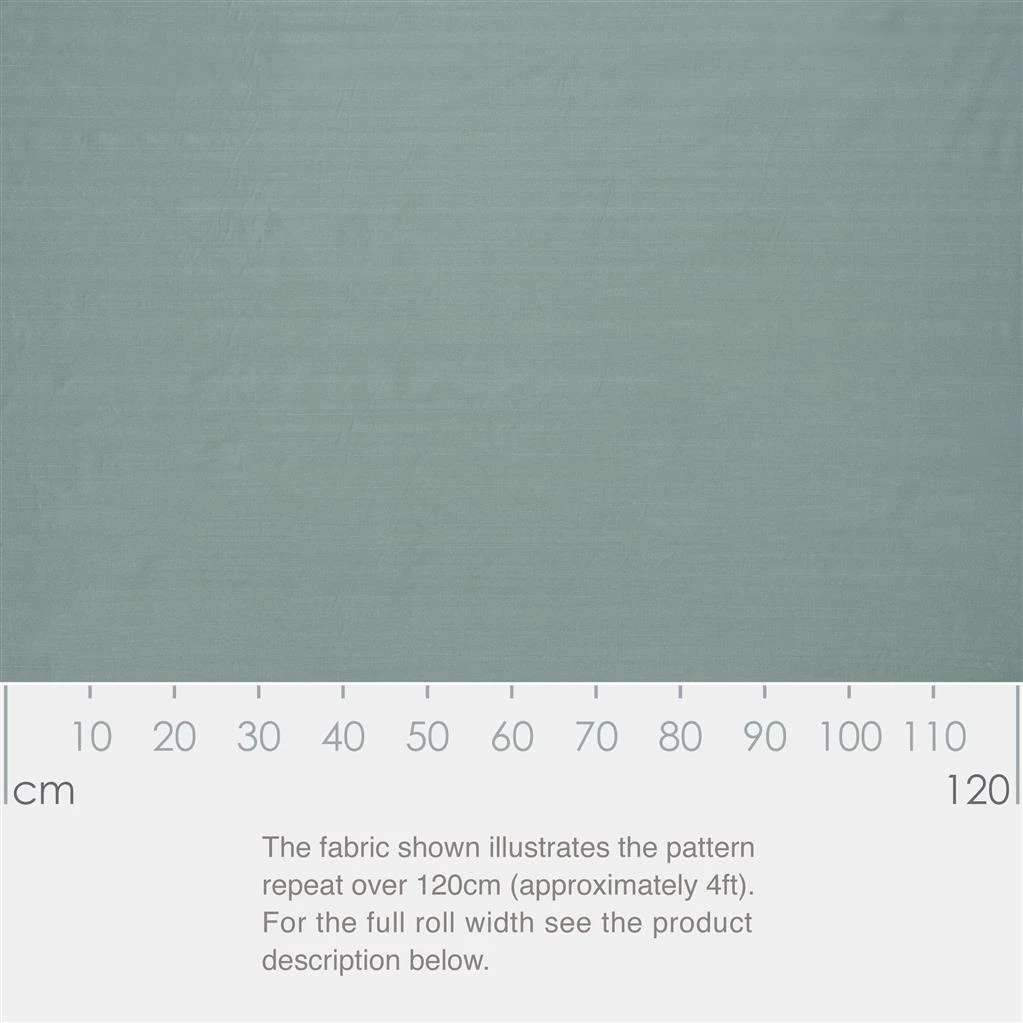 Faux Silk Fabric In Aquamarine 4 Faux Silk Fabric In Aquamarine - Image 2