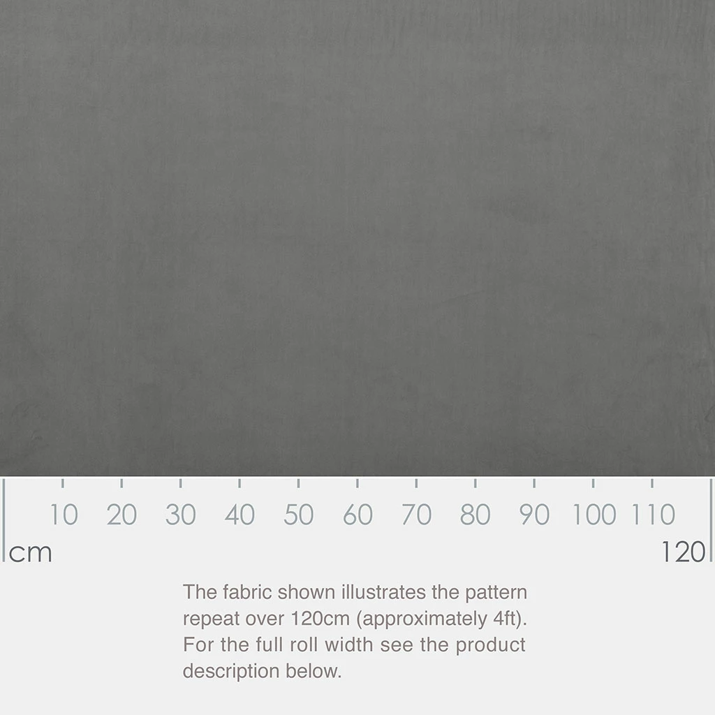 Hunstanton Velvet Fabric In Mole 4 Hunstanton Velvet Fabric In Mole - Image 2