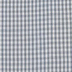 Longford Gingham Fabric In Azure Blue