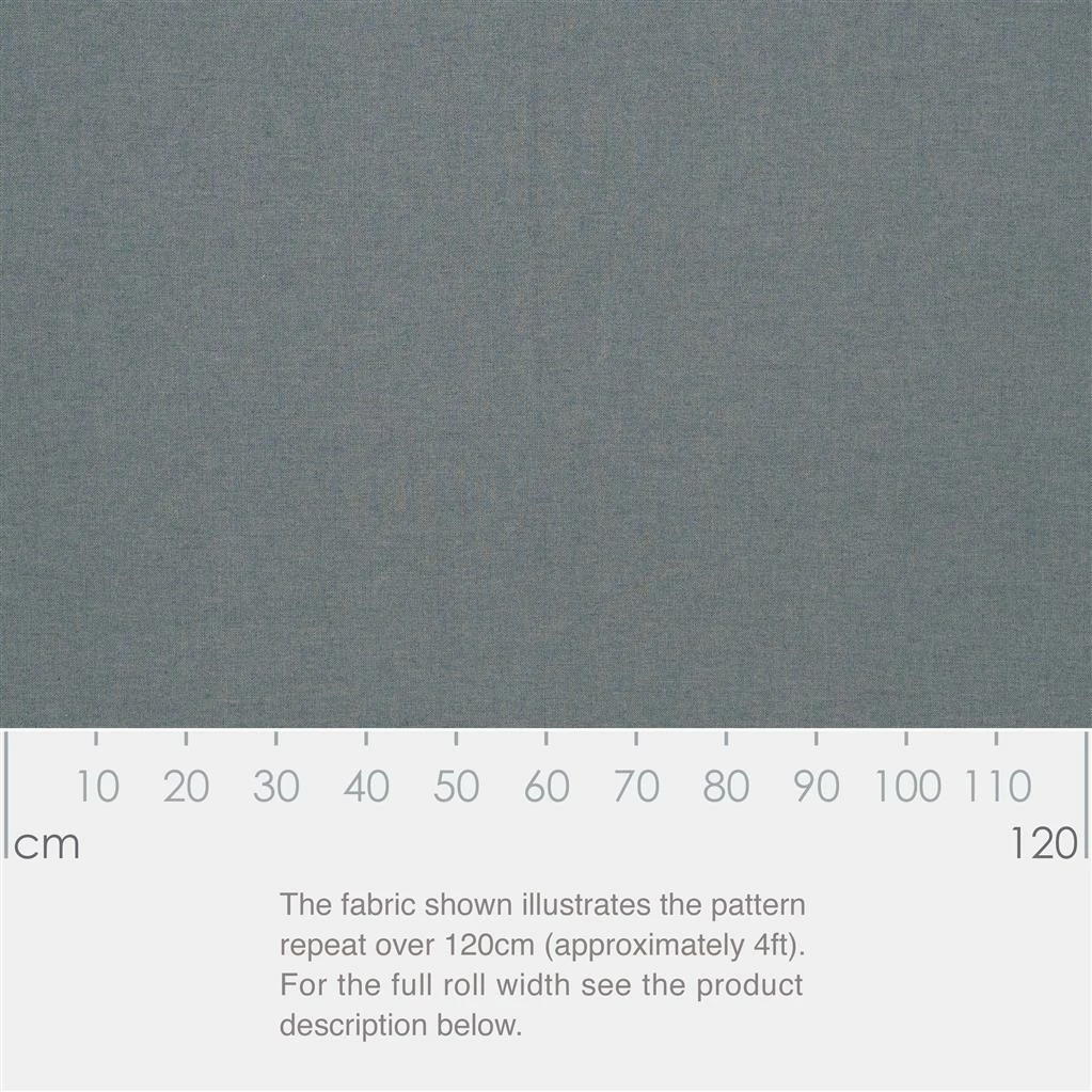 Lovat Herringbone Tweed Fabric In Blue 4 Lovat Herringbone Tweed Fabric In Blue - Image 2