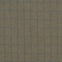Talisker Lovat Wool Check Fabric