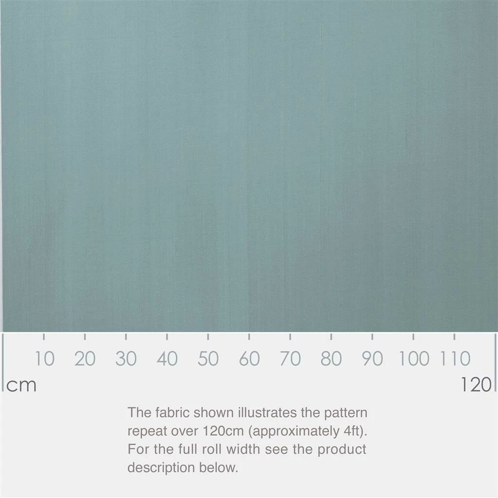 Silk Dupion Fabric In Rococo Blue 4 Silk Dupion Fabric In Rococo Blue - Image 2